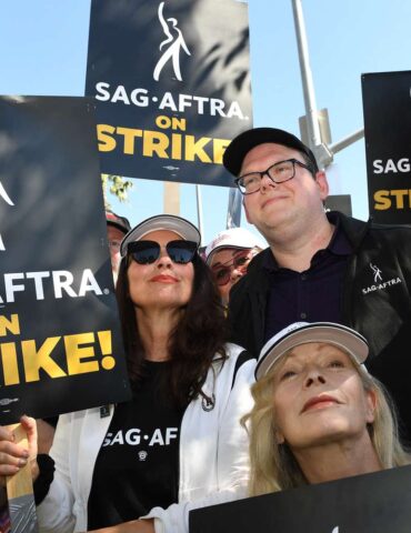 fran drescher and the SAG strike