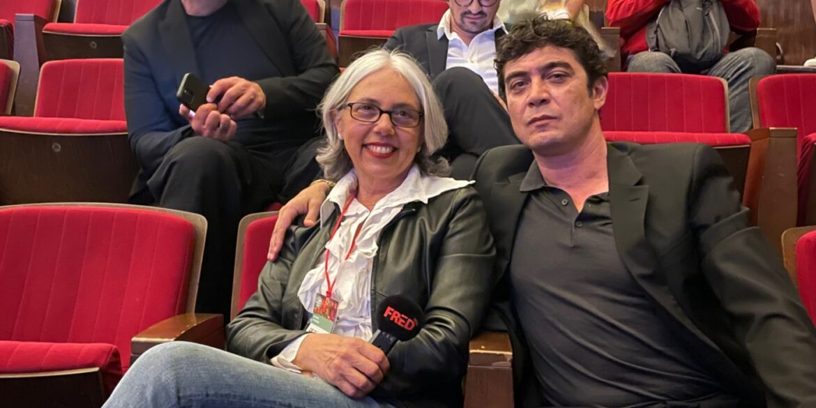 Cristiana Palmieri e Riccardo Scarmarcio