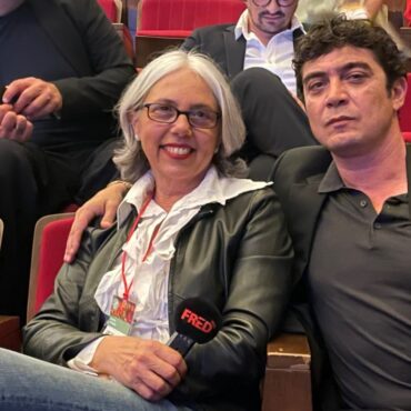 Cristiana Palmieri e Riccardo Scarmarcio
