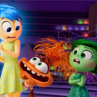 A scene from Inside out 2