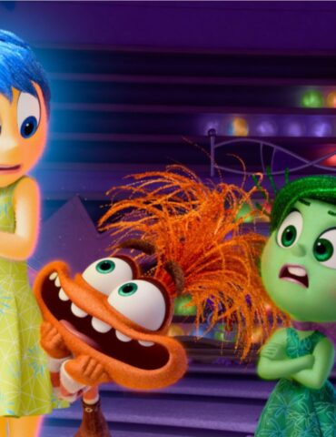 A scene from Inside out 2