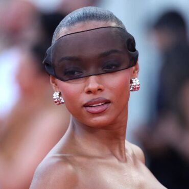 Sophie Wilde, actress in "Babygirl", walks the red carpet in Venice Film Festival 2024