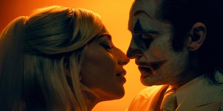 Lady Gaga and Joaquin Phoenix in Joker: Folie À Deux