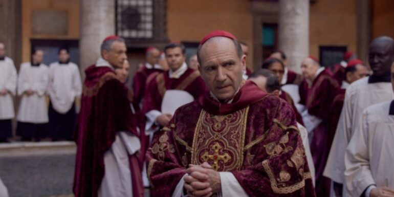 Ralph Fiennes in Conclave by Edward Berger