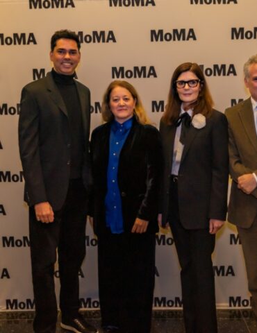 Chiara Mastoianni, Rajendra Roy (director of MoMA film), Joshua Siegel.