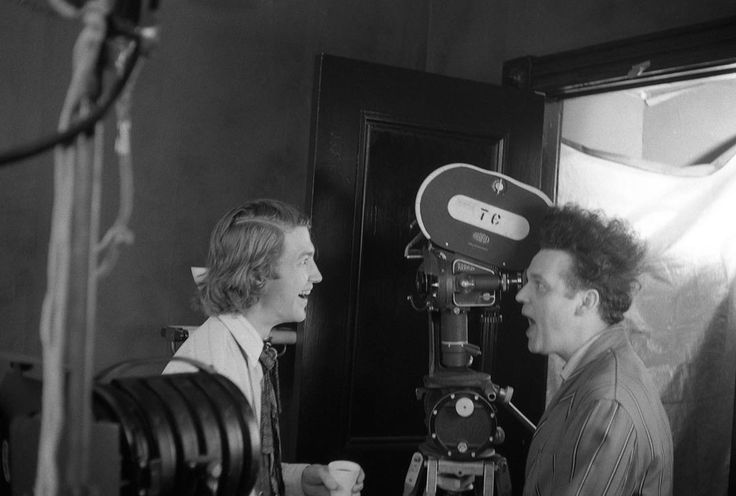 On the set of Eraserhead (1977)