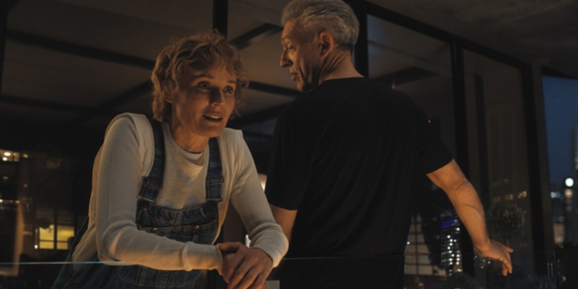 Vincent Cassel and Diane Kruger in The Shrouds by David Cronenberg