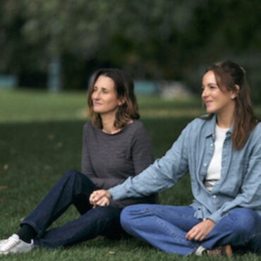 Camille Cottin and Juliette Armanet in "Out of Love"
