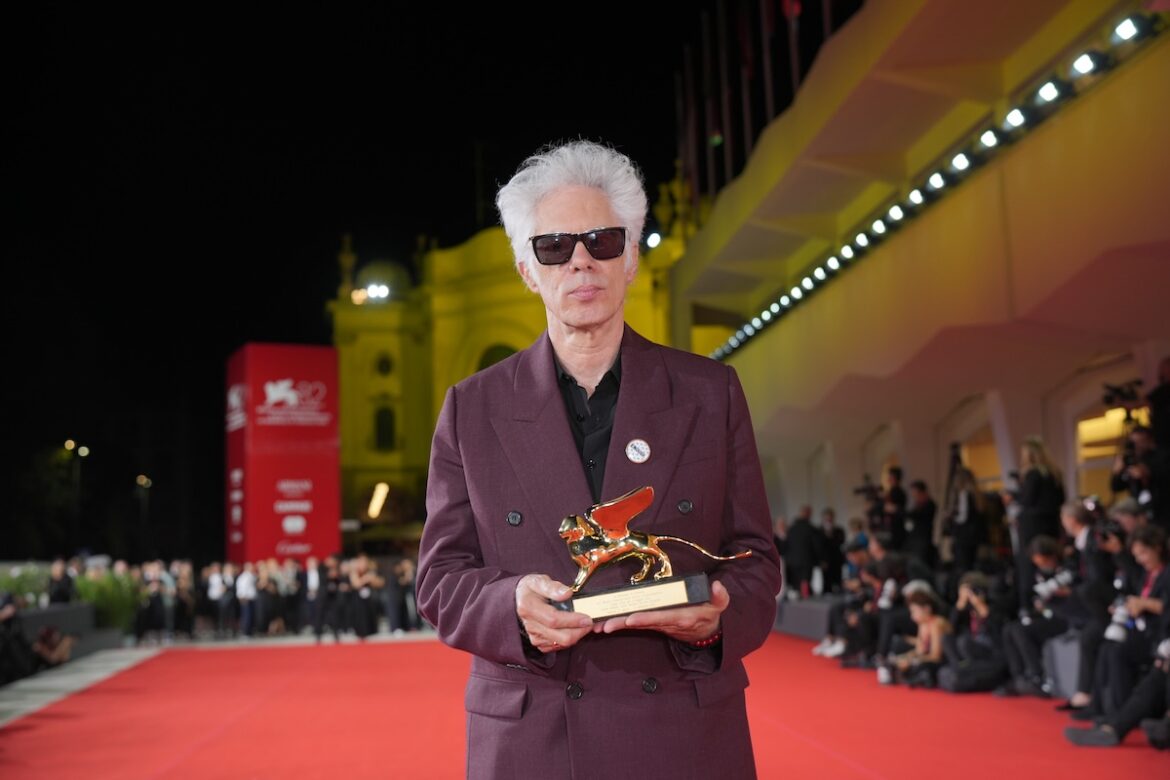 Jim Jarmusch with the Golden Lion
