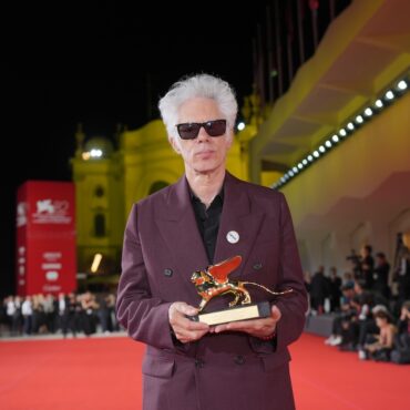Jim Jarmusch with the Golden Lion