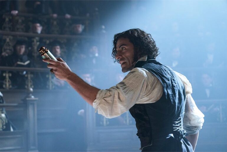 Oscar Isaac in Frankenstein by Guillermo Del Toro