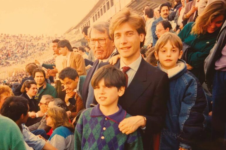Nino D'Angelo e suo figlio Tony D'Angelo nel film Nino.18 Giorni