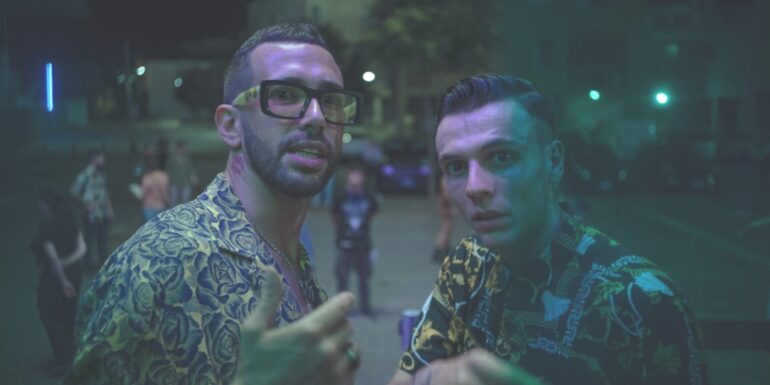 Enrico Borello e Francesco Gheghi in una scena di 40 secondi