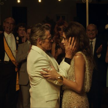 Willem Dafoe and Vic Carmen Sonne in The Birthday Party