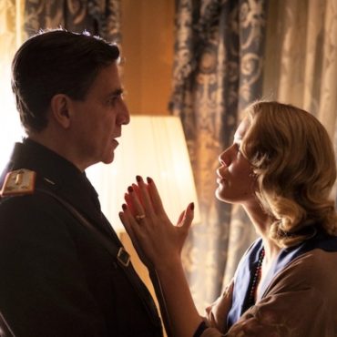 Giovanni Calcagno e Caterina De Angelis in una scena di Elena del ghetto