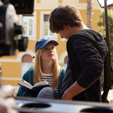 Mia Jenkins and Pepe Barroso Silva in Love Me Love Me