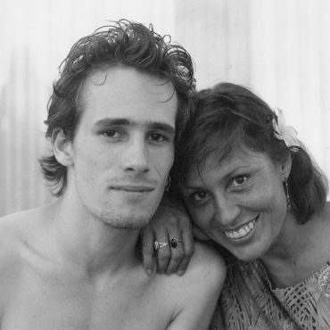 Jeff Buckley and Mary Guibert in It's never over: Jeff Buckley by Amy Berg