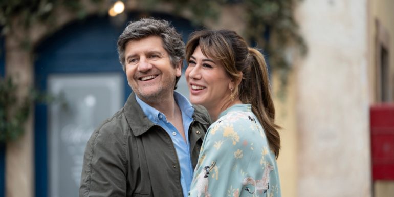 Fabio De Luigi e Virginia Raffaele in Un bel giorno