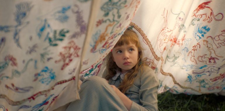 a scene from the series The House of the spirits