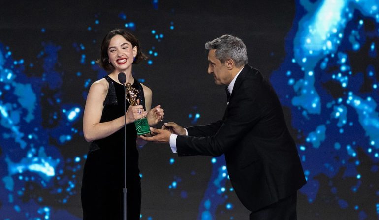 Matilda De Angelis, premiata come Miglior attrice non protagonista per Fuori di Mario Martone