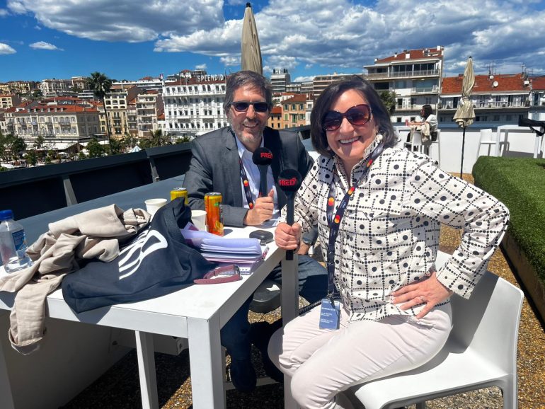 Rita Di Santo and Fernando Lima