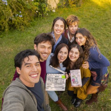 il cast, regista e autrice di Non è un paese per single