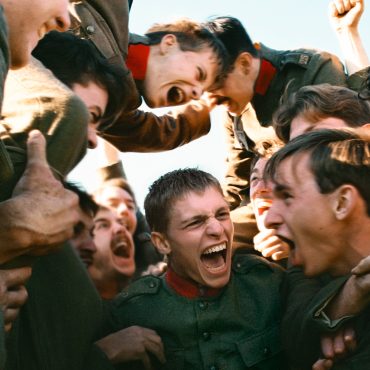 a scene from Coward by Lukas Dhont
