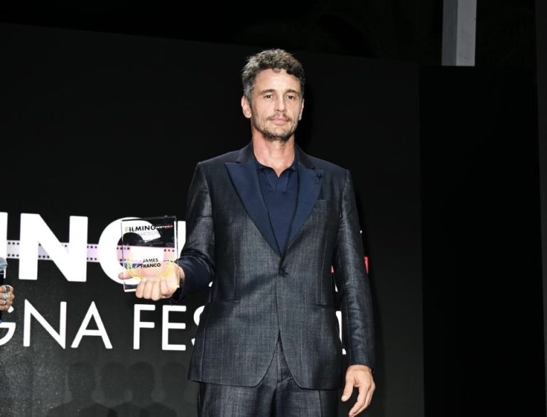 James Franco, recipient of the Filming Italy Creativity Award