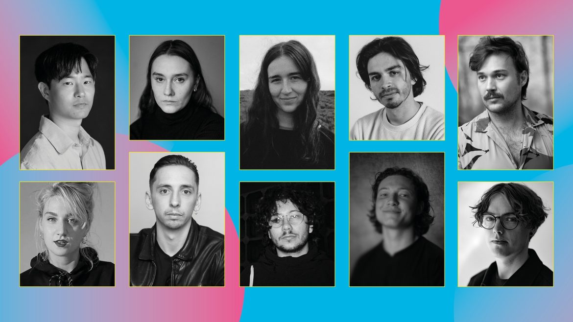 f.l.t.r. top row: Hae-Sup Sin (Switzerland), Helmi Donner (Finland), Júlia Coldwell Serra (Spain), David Champaigne (Slovenia), Jozo Schmuch (Croatia); bottom row: Marie Lukáčová (Czech Republic), Teilo Quillard (France), Arnas Balčiūnas (Lithuania), Ollie Launspach (The Netherlands), André Vaara (Sweden)