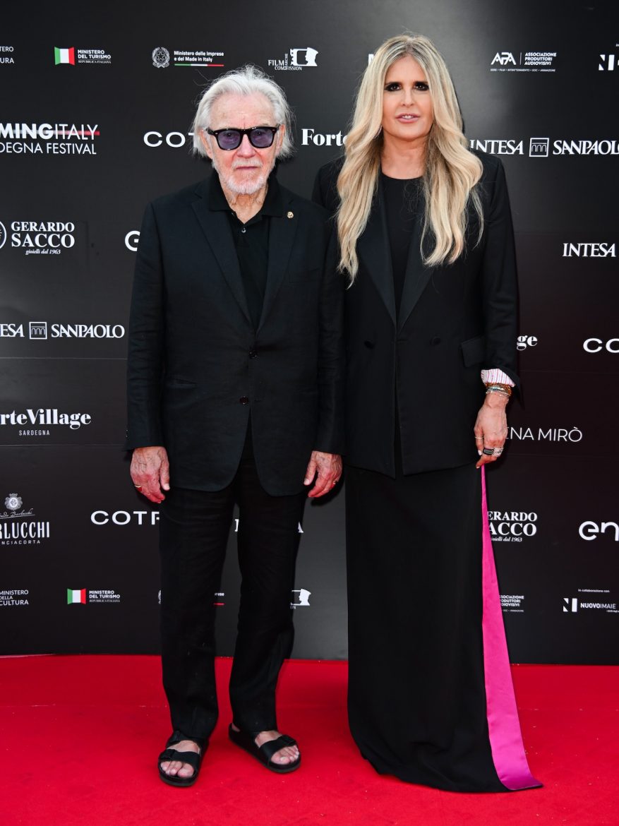 Harvey Keitel e Tiziana Rocca