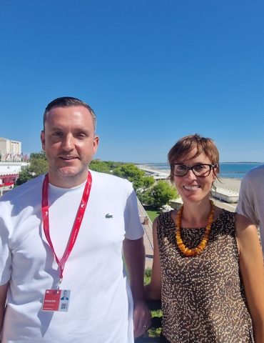 Lisa Barzaghi, Lili Kaelin, Tristan Albrecht, Dino Malacarne: the Switzerland Film Commission