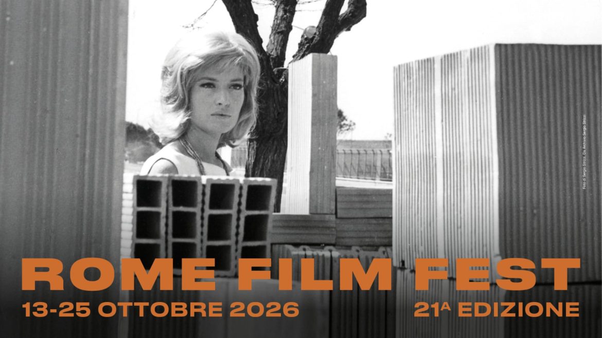 Manifesto della 21 edizione della Festa del Cinema di Roma 2026