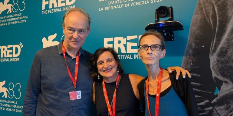 Peter Bradshaw and Pamela Jahn at Global Critics Venice Voice