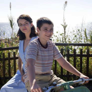 Sonia Ammar and Kolbjörn Skarsgărd in Me, You by Bille August
